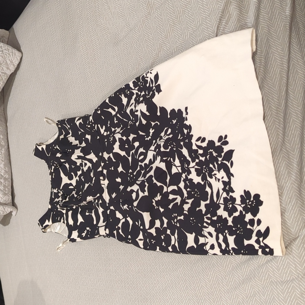White House Black Market Monochrome Dress